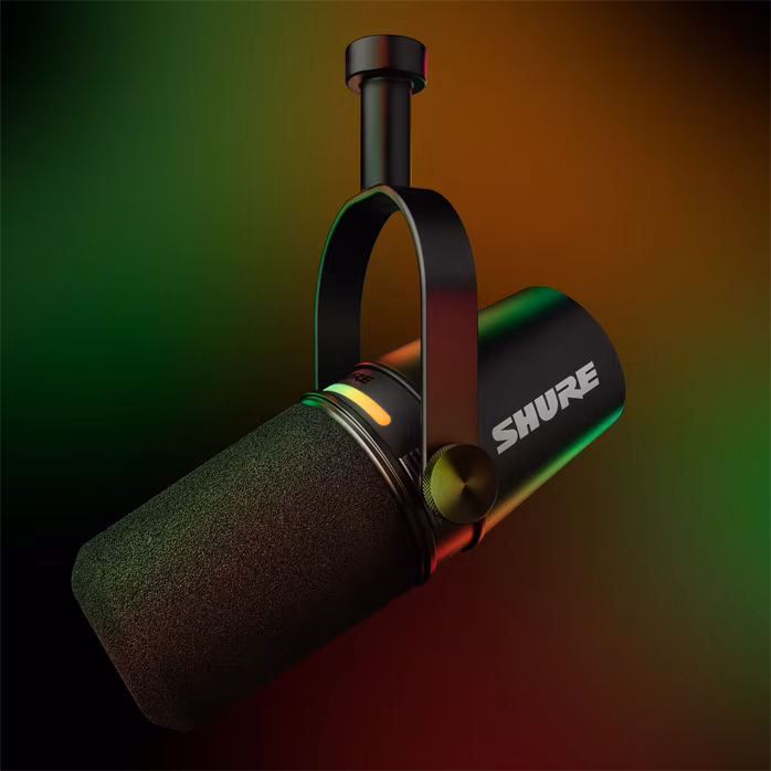 Shure MV7+ Black - USB dynamický mikrofon