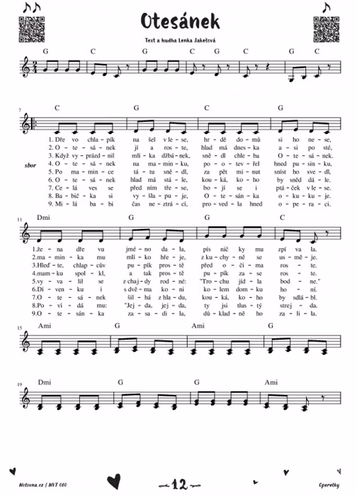 KN Pohádkové operetky - Zpěvník
