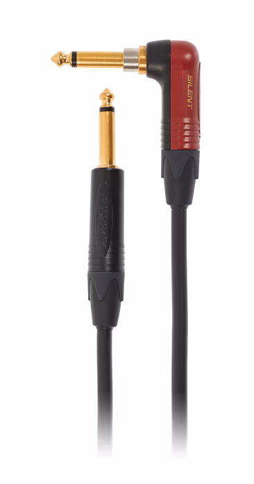 Bespeco Alpha Instrument Cable Silent Neutrik Angled 4.5 m - Nástrojový kabel