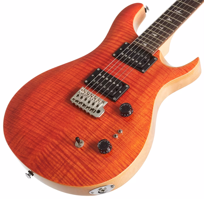 PRS SE Custom 24-08 Blood Orange - Elektrická kytara