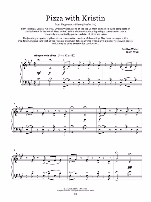 MS The Joy Of Graded Piano - Grade 3 - Škola hry na klavír