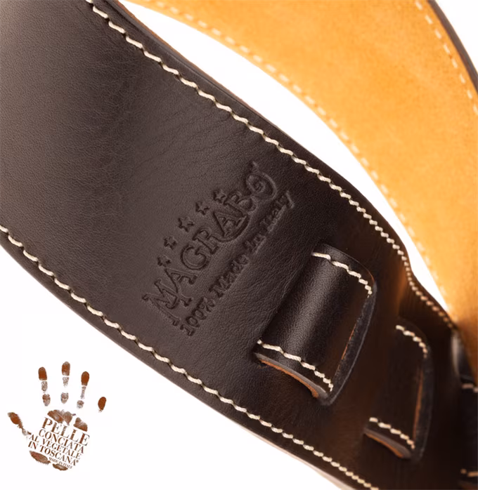 Magrabò Holes HS Core Black 6 cm - Kytarový popruh