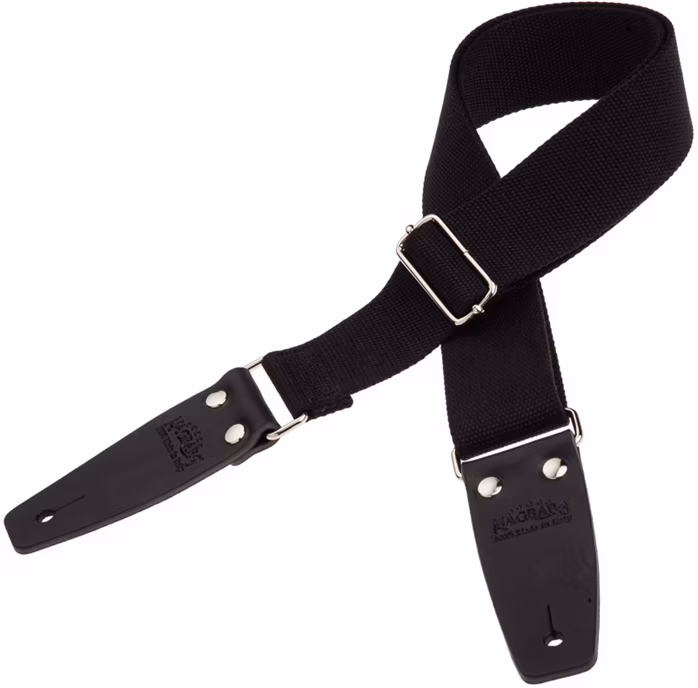 Magrabò Stripe SC Entry Black / Black 5 cm - Kytarový popruh