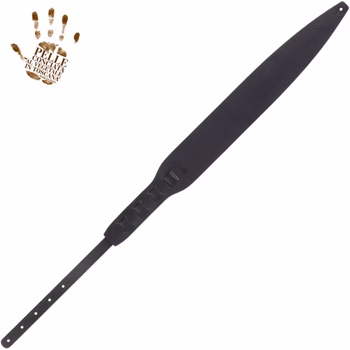 Magrabò Holes HC Core Black 10 cm - Kytarový popruh