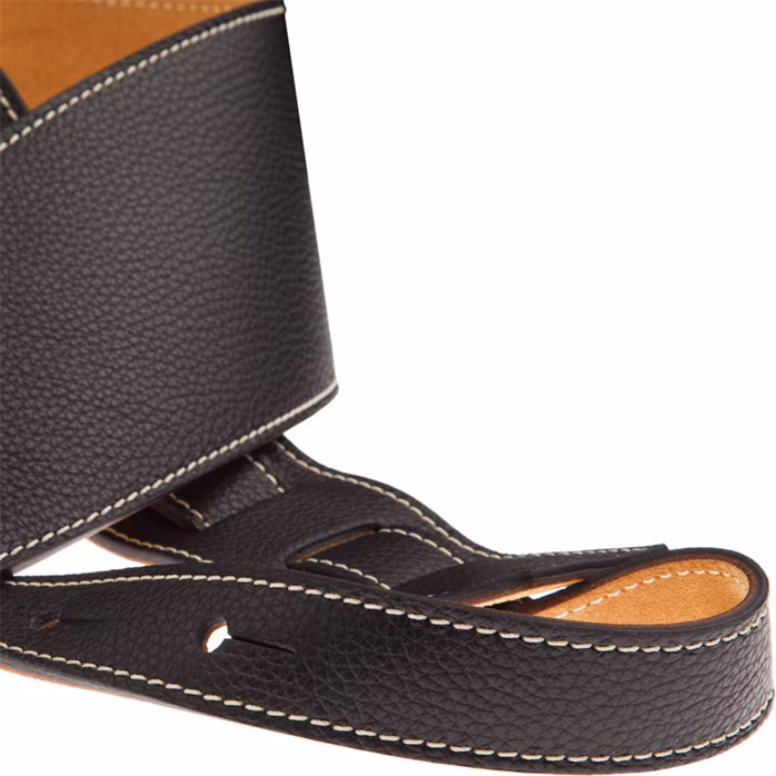 Magrabò Holes HS Colors Black 10 cm - Kytarový popruh