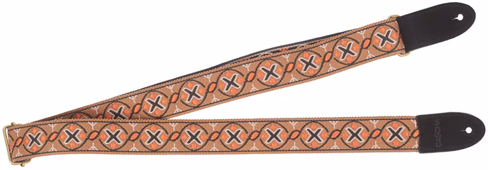 Cascha CUS-JW3 Ukulele Strap Jacquard - Cross - Popruh pro ukulele