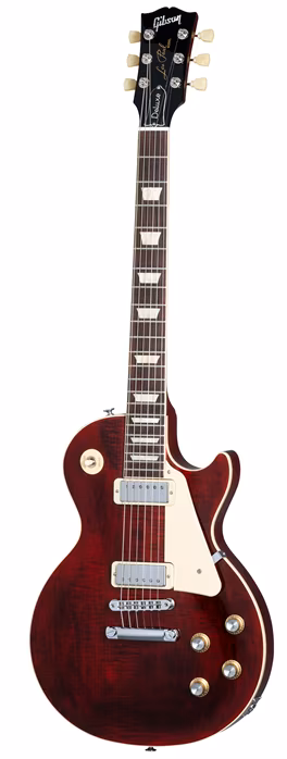 Gibson Les Paul 70s Deluxe Plain Top Wine Red - Elektrická kytara