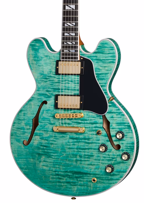 Gibson ES Supreme Seafoam Green - Semiakustická kytara