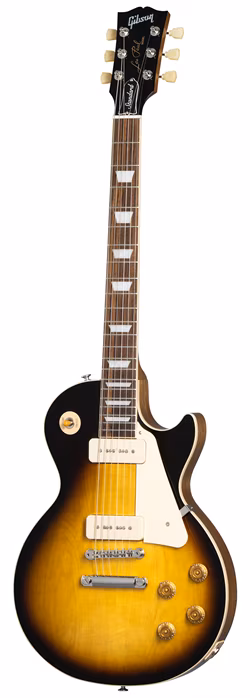 Gibson Les Paul Standard 50s P-90 Plain Top Tobacco Burst - Elektrická kytara