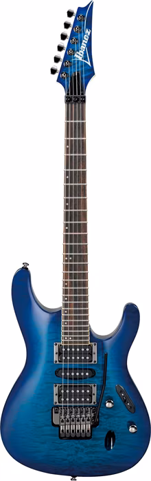 Ibanez S670QM Sapphire Blue - Elektrická kytara