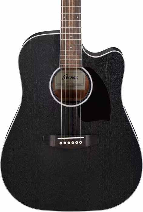 Ibanez PF16MWCE Weathered Black - Elektroakustická kytara
