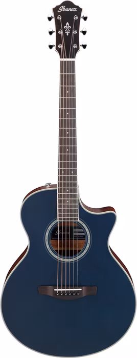Ibanez AE200JR Dark Tide Blue - Elektroakustická kytara