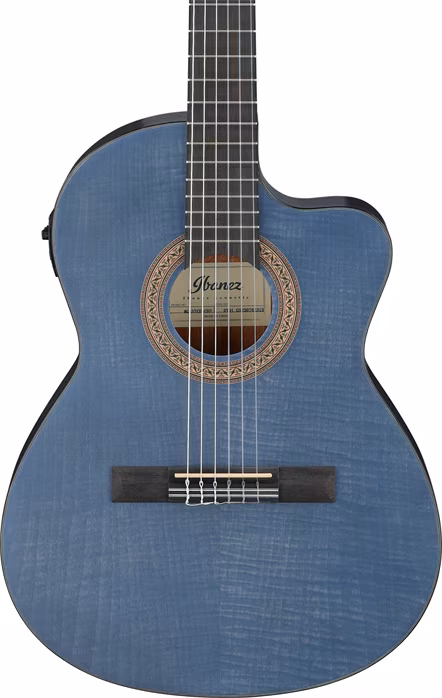 Ibanez GA5FMTCE Blueberry - Klasická elektroakustická kytara
