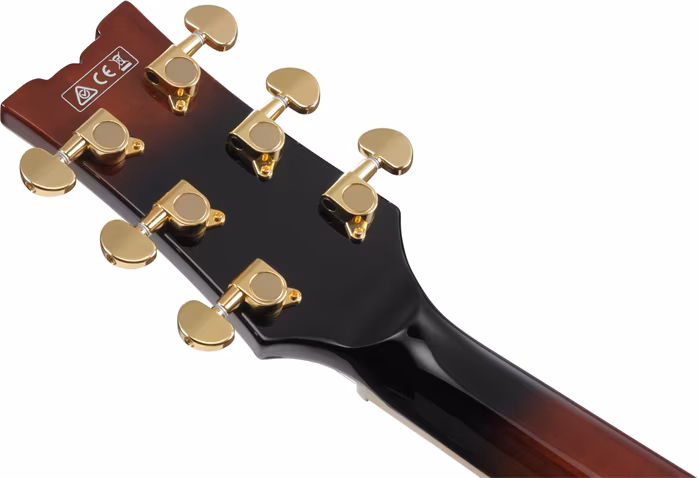 Ibanez AM153QA Dark Brown Sunburst - Semiakustická kytara