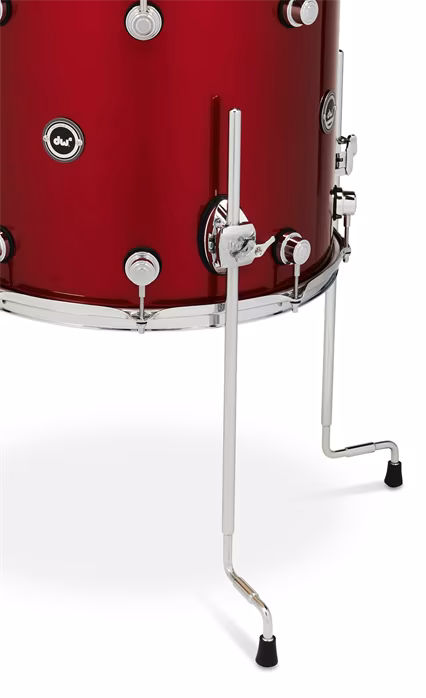 DWe 4-Piece Black Cherry Metallic Lacquer Kit - Elektroakustická bicí souprava