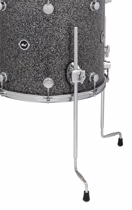 DWe 5-Piece Black Galaxy Finish Ply Kit - Elektroakustická bicí souprava