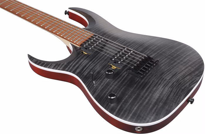 Ibanez RGA42FML Transparent Gray - Levoruká elektrická kytara