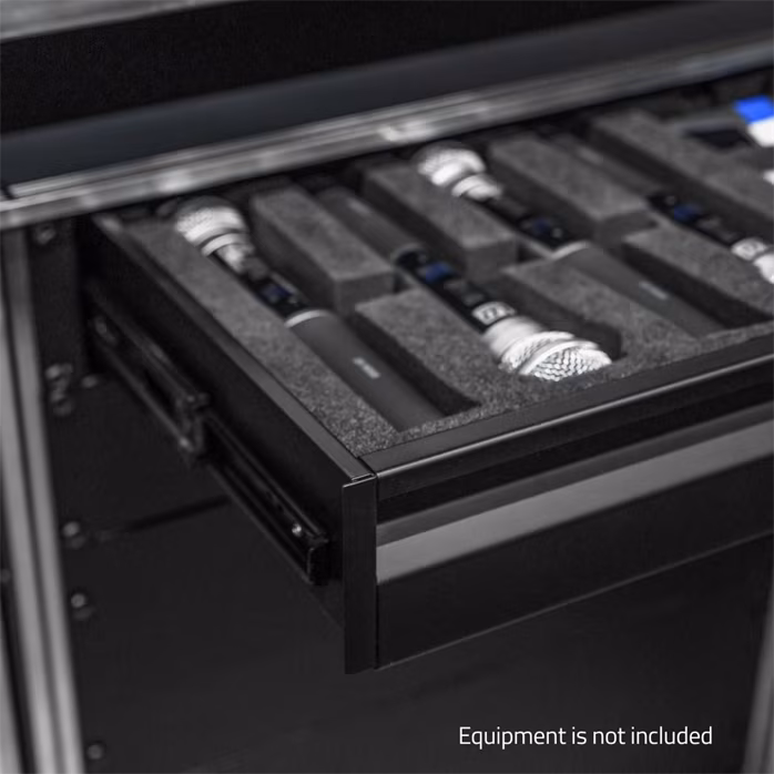 Adam Hall ERGO 19" Aluminium Rack Drawer 3 U - 