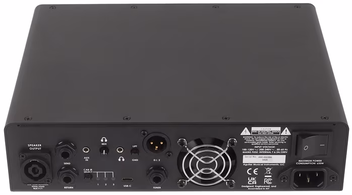 Aguilar Aguilar AG 500 V2 - Baskytarový tranzistorový zesilovač