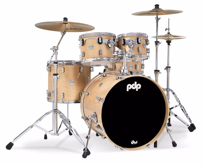 PDP Concept Maple 5 Piece Set Natural Laquer - Bicí souprava