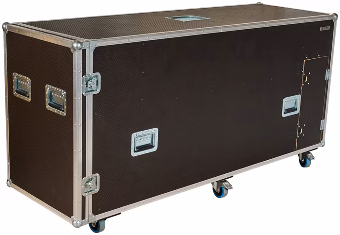 Razzor Cases HEXA Case pro složenou tlumočnickou kabinu  9mm, 100mm kola - Univerzální transportní case