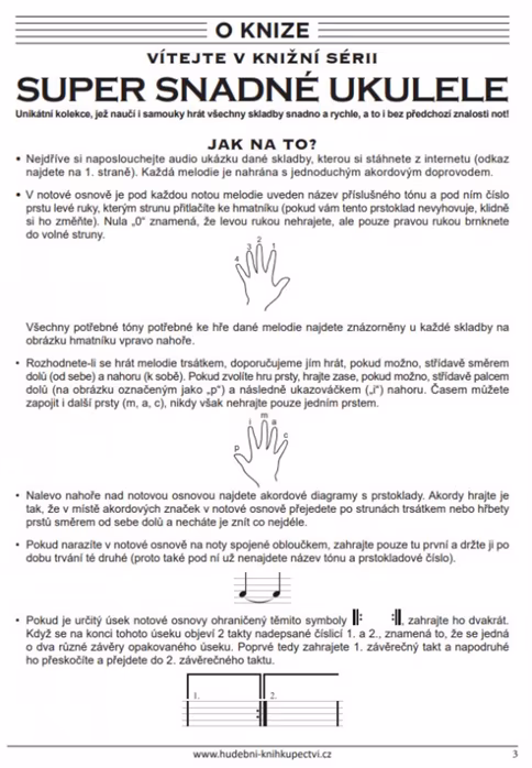 KN Super Snadné Ukulele: Klasika pro samouky a začátečníky (+online audio) - Škola hry na ukulele