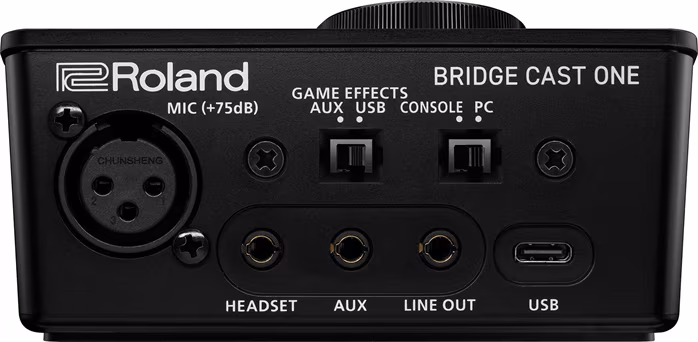 Roland BRIDGE CAST ONE - Podcast mixpult