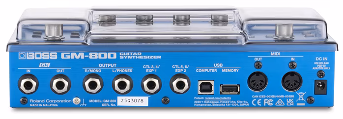 Decksaver BOSS GM-800 COVER - Kryt