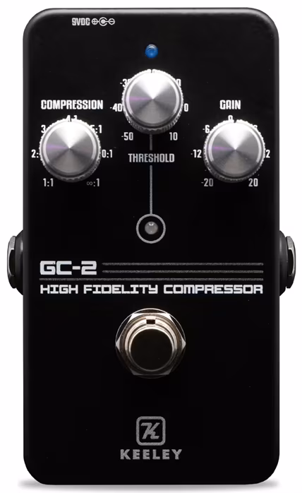 Keeley GC-2 Limiting Amplifier Compressor - Chromalux Custom Shop Edition - Kytarový efekt