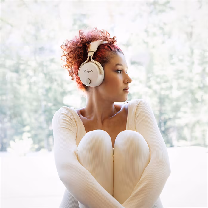 Zildjian Alchem-E Perfect Tune Headphones Sandstorm - Bezdrátová sluchátka