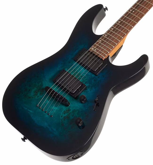 ESP LTD M-200DX NT Blue Burst - Elektrická kytara