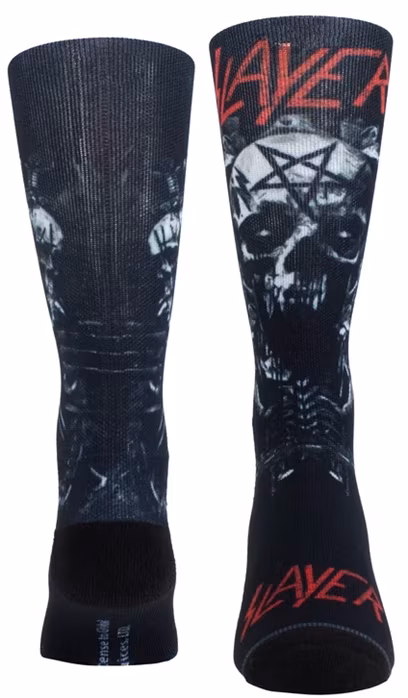 Perri's Leathers Slayer Dye Sublimated Crew Socks - Ponožky