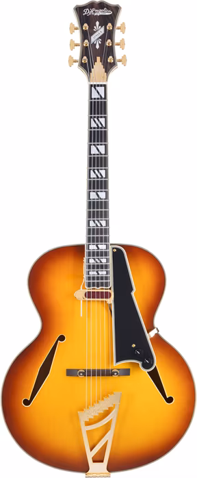 D'Angelico Excel Style B Dark Iced Tea Burst - Semiakustická kytara