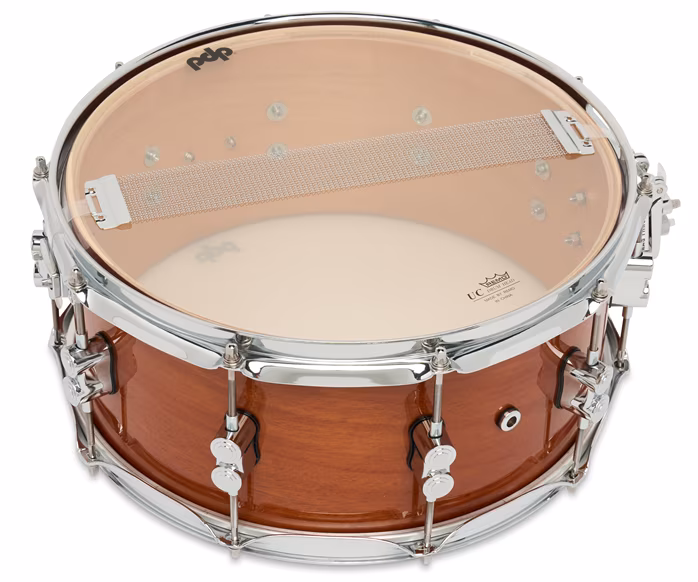 PDP 14" x 6,5" Concept Maple Exotic Honey Mahogany Snare Drum - Snare bubínek