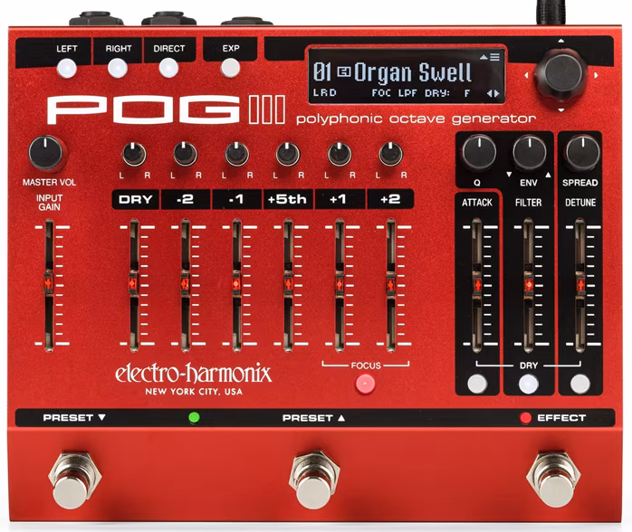 Electro-Harmonix Pog3 - Kytarový efekt