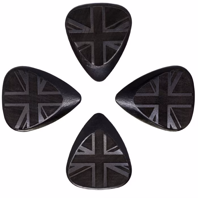 Timber Tones Flag Tones Union Jack African Ebony 4-Pack - Trsátka