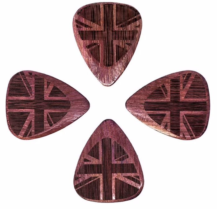 Timber Tones Flag Tones Union Jack Purple Heart 4-Pack - Trsátka