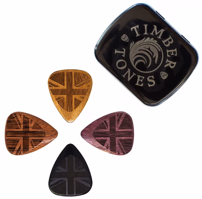 Timber Tones Flag Tones Union Jack Mixed 4-Pack Tin - Trsátka