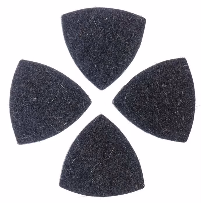 Timber Tones Felt Tones Gypsy Black Wool Felt 4-Pack - Trsátka