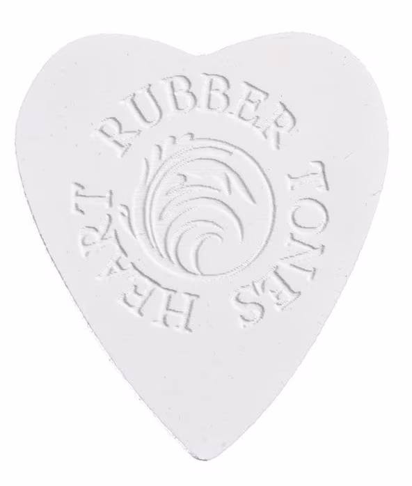 Timber Tones Rubber Tones Heart White Silicon  - Trsátko