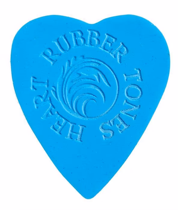 Timber Tones Rubber Tones Heart Blue Silicon  - Trsátko
