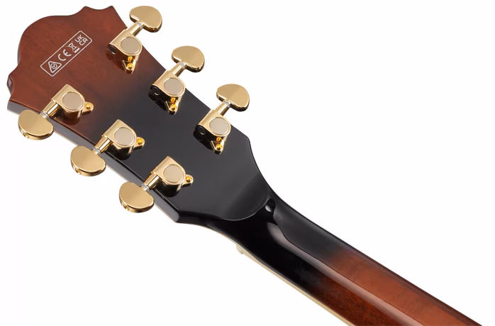 Ibanez AS93QMSP Dark Brown Sunburst - Semiakustická kytara