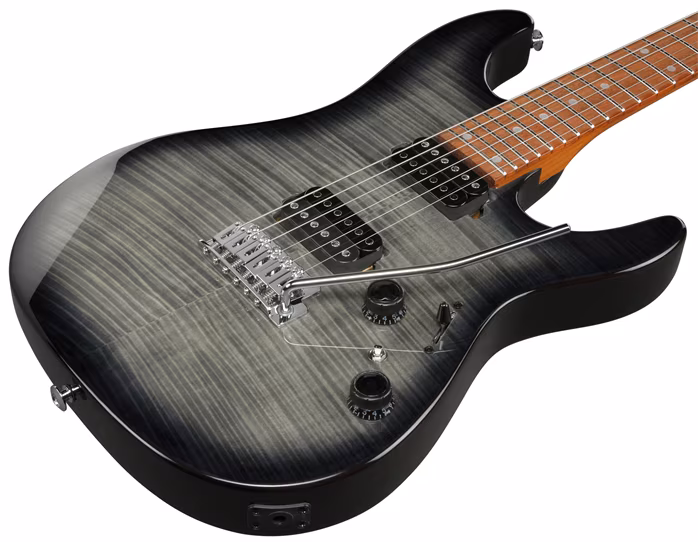 Ibanez AZ24S1F Transparent Black Sunburst - Elektrická kytara