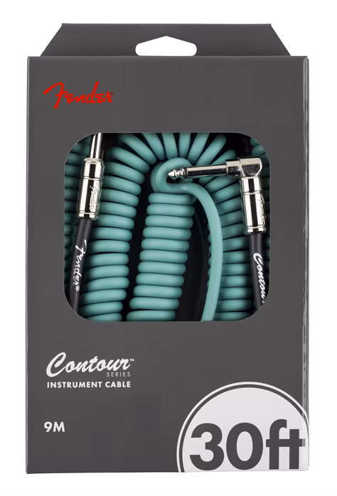 Fender Contour 30' Coiled Cable SHG - Kroucený nástrojový kabel