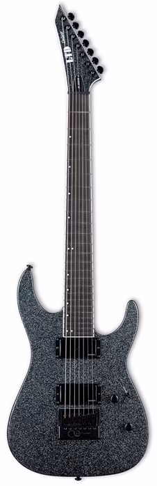 ESP LTD M-1007 Baritone Evertune Granite Sparkle - Elektrická sedmistrunná kytara