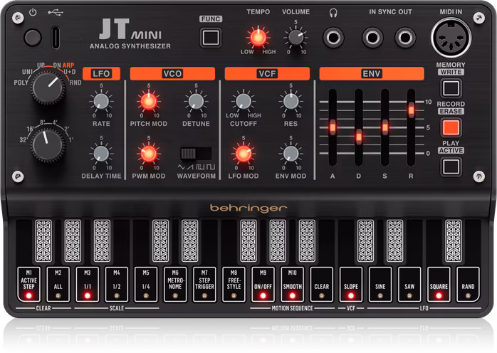 Behringer JT MINI - Analogový syntezátor