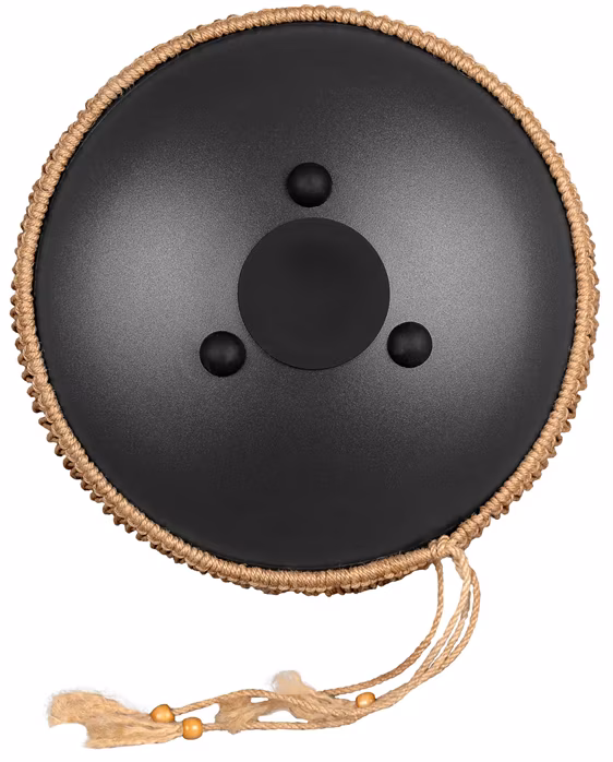Sela Unity Tongue Drum 13" C Minor Black 432 Hz - Tongue drum