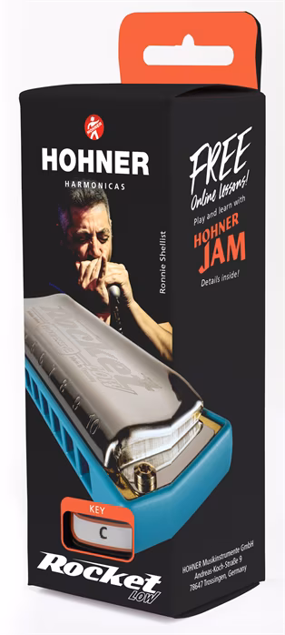 Hohner Rocket Low Eb-major, low octave - Foukací harmonika