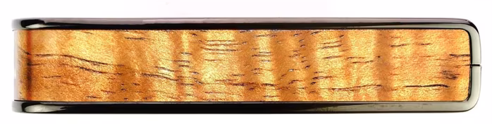 Thalia Premium Series Curly AAA Koa Black Chrome - Kapodastr