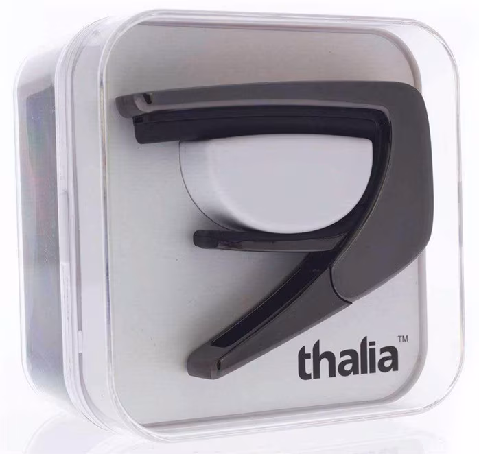 Thalia Shell Collection Blue Abalone Black Chrome - Kapodastr